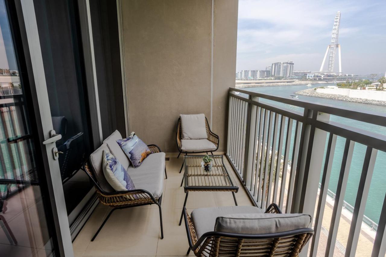 Waves Holiday Home - Waterfront Apartment With Breathtaking Sea Views Dubaj Zewnętrze zdjęcie